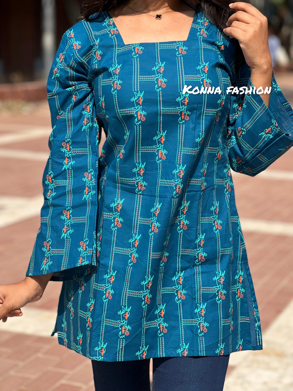 Image of Premium Quality Short Kurti Designed for Comfort & ElegancePremium Quality Short Kurti Designed for Comfort & Elegance