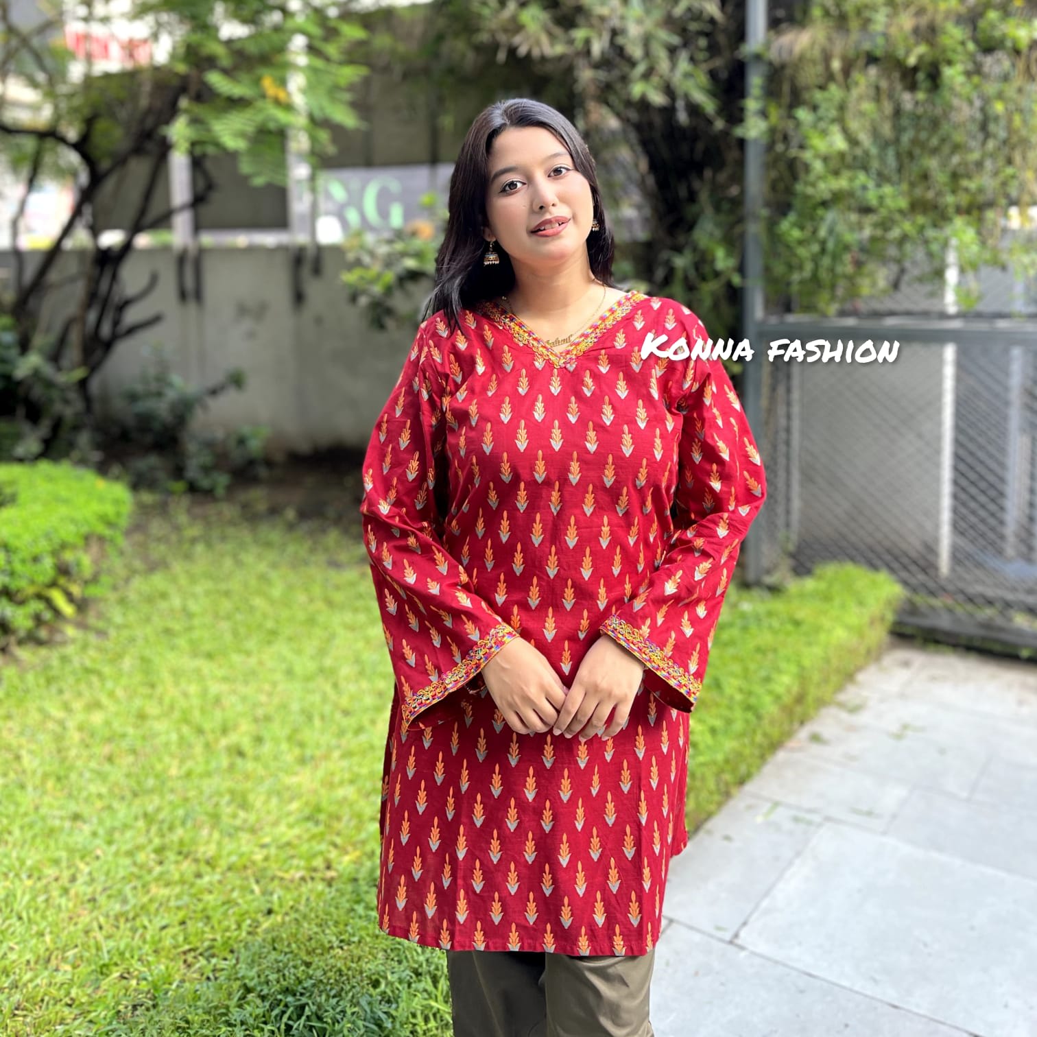 Image of Minimalist Short Kurti for Women Clean Design with a Modern Vibe